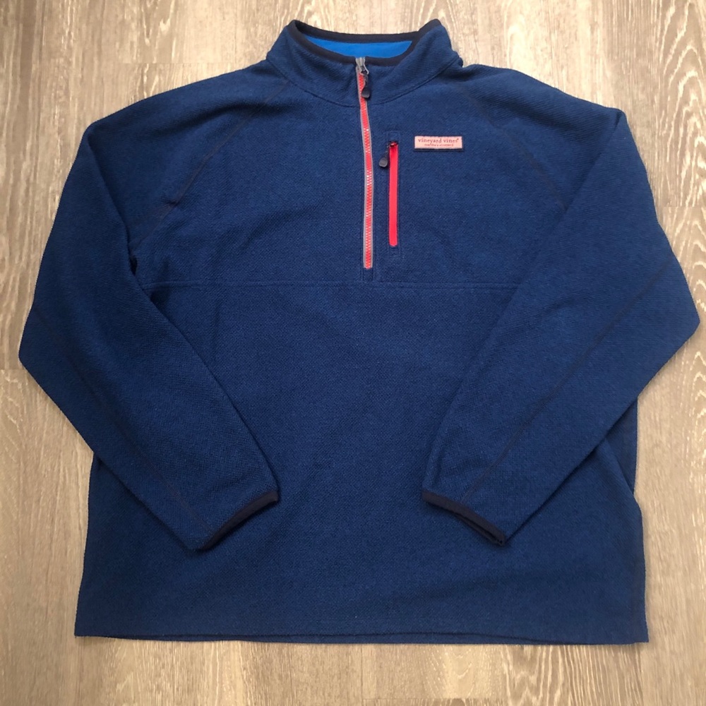 Vineyard Vines 1/4 Zip Pullover Fleece Sweatshirt